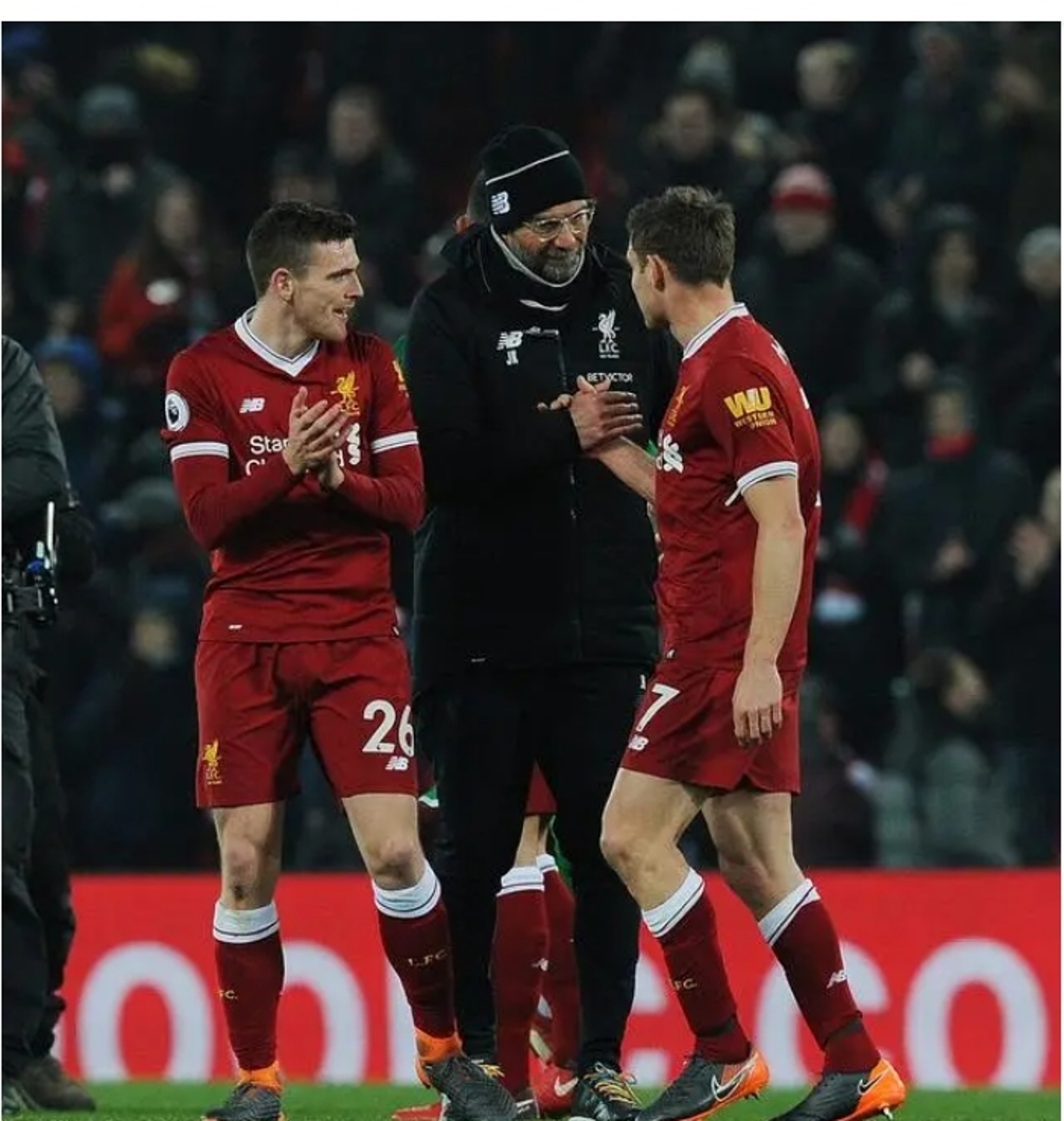 利物浦大胜南安普顿，领先优势继续扩大