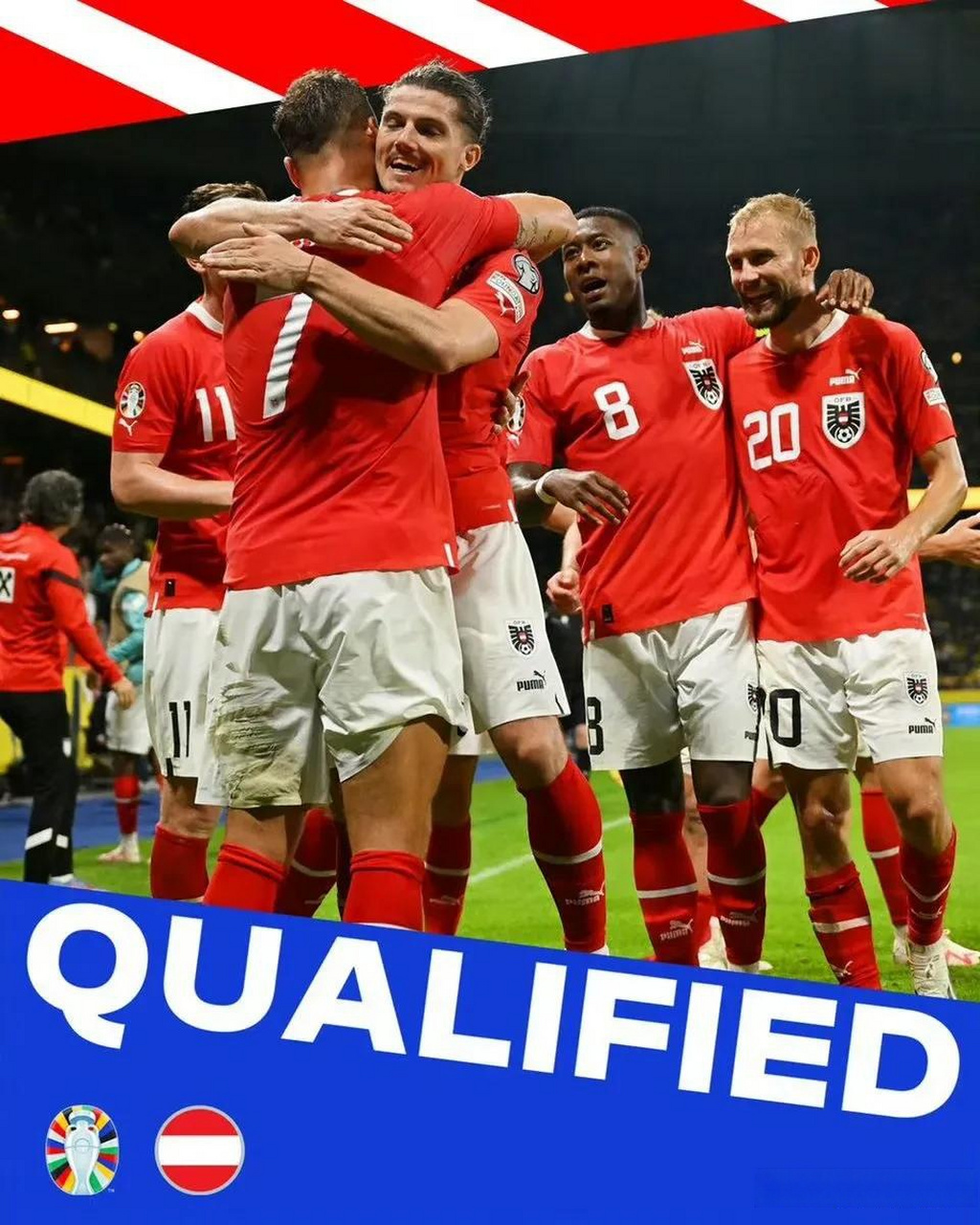 荷兰战胜奥地利，晋级欧洲杯四强