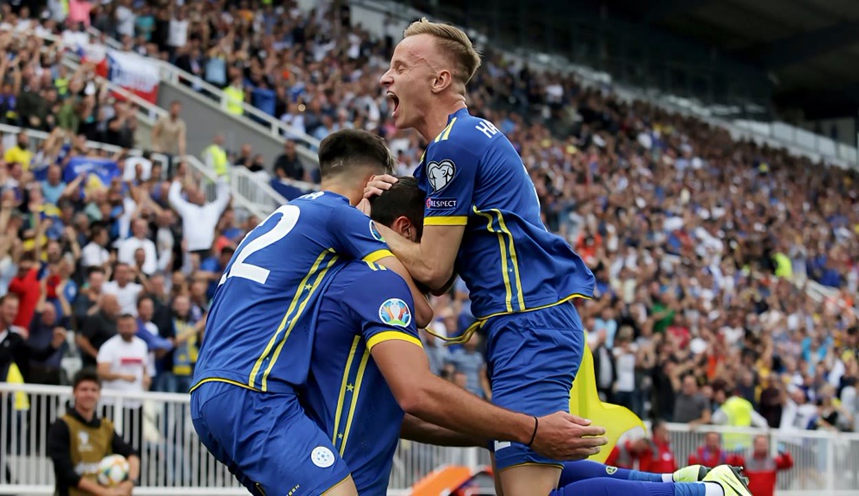 捷克队战胜科索沃，昂扬雄心