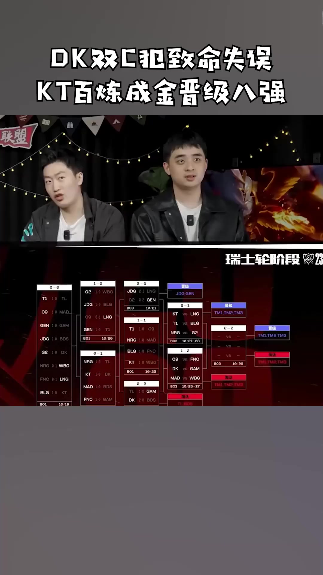 包含EG力克DK，Tarzan团战一打五鏖战多局淘汰赛，锁定晋级资格的词条