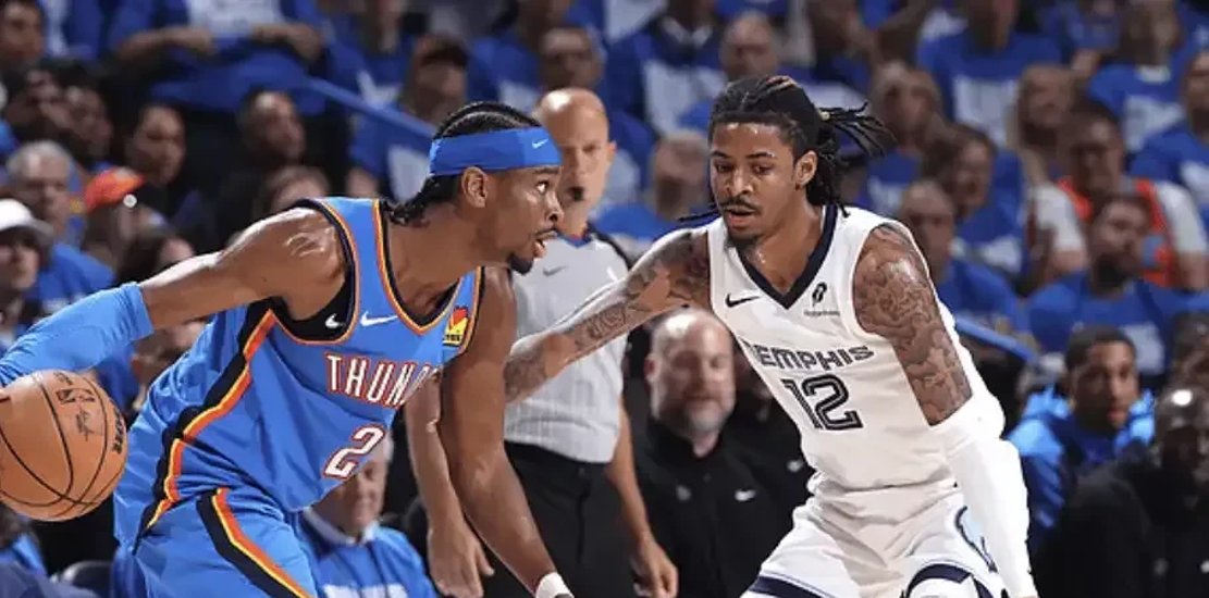 灰熊击败骑士，莫兰特高效砍下25分